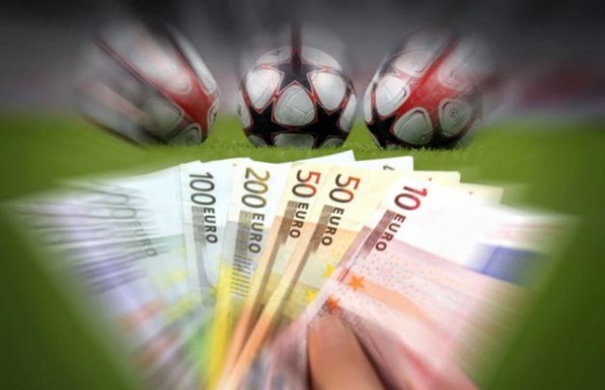 euros ballons de foot pari sportif